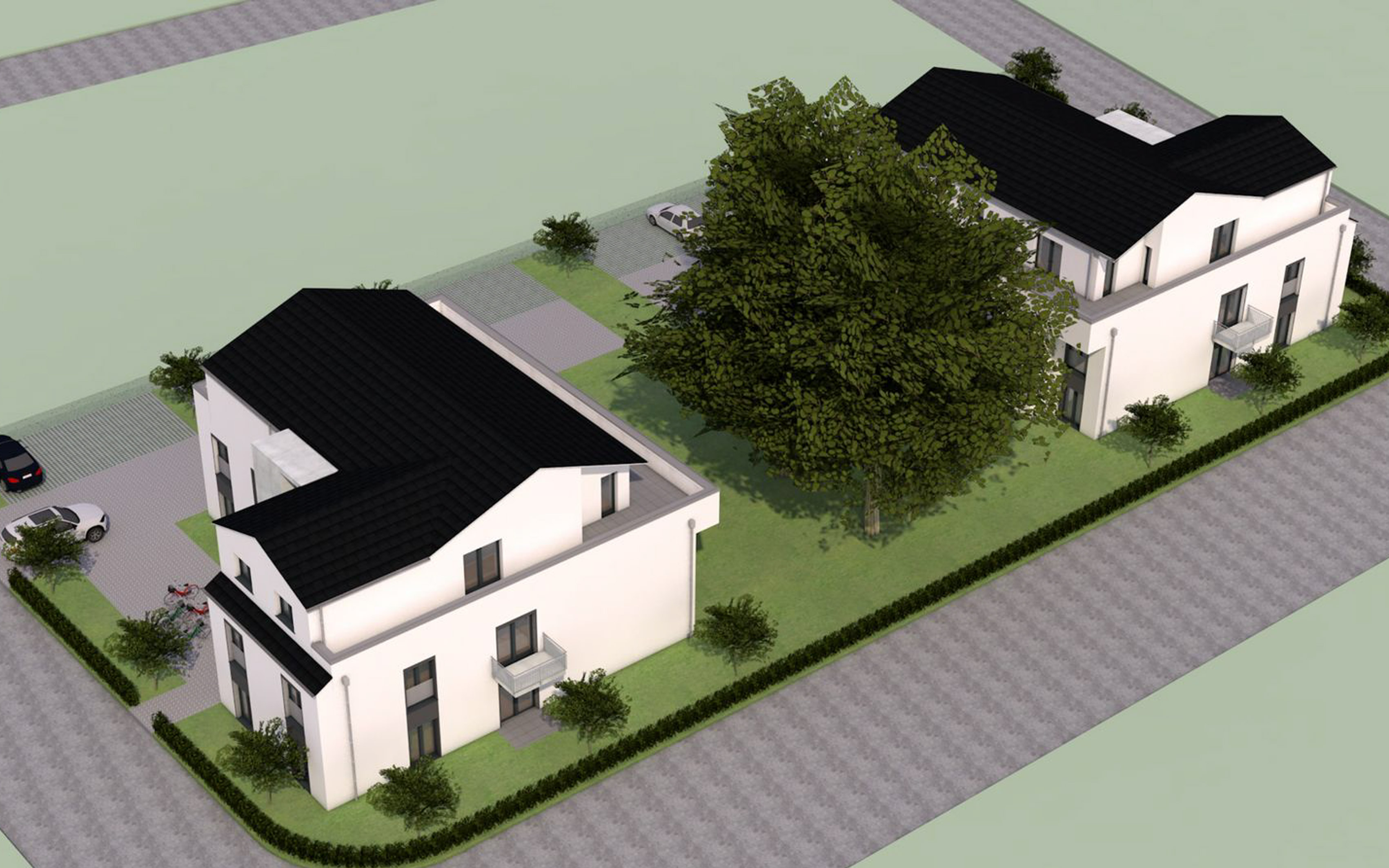 2 Mehrfamilienhäuser